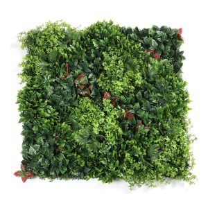 APW-023-Red-Accent-Mixed-Green-Wall-Panel